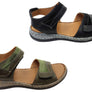Orizonte Easy Womens Adjustable Comfortable European Leather Sandals