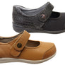 Homyped Maya Jane Womens Comfortable Wide Fit Shoes