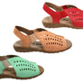 Flex & Go Rochela Womens Comfortable Leather Sandals Made In Portugal