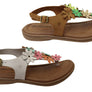 New Face Kimmy Womens Comfortable Leather Sandals Made In Brazil
