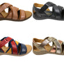 Opananken Roma Womens Comfortable Brazilian Leather Sandals
