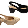 Comfortflex Carly Womens Comfortable Mid Heel Shoes Made In Brazil