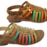 New Face Mary Womens Comfortable Leather Sandals Made In Brazil