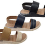 Usaflex Villa Womens Comfortable Leather Sandals Made In Brazil