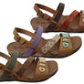 New Face Pina Womens Comfortable Leather Sandals Made In Brazil