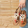 New Face Ellis Womens Comfortable Leather Sandals Made In Brazil