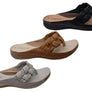 Campesi Paula Womens Comfortable Thongs Sandals Made In Brazil