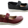 Usaflex Trina Womens Comfortable Leather Shoes Made In Brazil