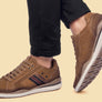 Pegada Transit Mens Leather Slip On Casual Shoes Made In Brazil
