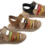 Pegada Eisha Womens Comfortable Leather Sandals Made In Brazil