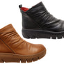 Orizonte Tempo Womens European Comfort Leather Ankle Boots