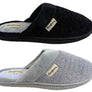 Dearfoams Womens Samantha Chenille Closed Toe Scuff Slippers