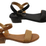 Bellissimo Eve Womens Comfortable Low Heel Sandals