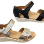 Scholl Orthaheel Taytay Womens Comfortable Supportive Leather Sandals