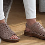 Naot Amadora Womens Leather Comfort Wide Fit Orthotic Friendly Sandals
