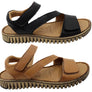 Orizonte Brookdale Womens Comfort European Leather Adjustable Sandals