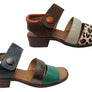 Balatore Daphe Womens Comfortable Brazilian Leather Low Heel Sandals