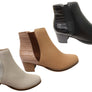 Scholl Orthaheel Heaven Womens Comfortable Leather Ankle Boots