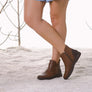 Balatore Kellie Womens Comfortable Leather Ankle Boots Made In Brazil