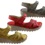 Orizonte Blanche Womens European Comfortable Leather Sandals