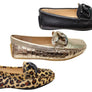 Savelli Emile Womens Comfortable Leather Loafer Shoes Made In Brazil
