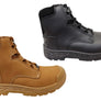 Mack Mens Force Leather Steel Toecap Safety Boots With Zip