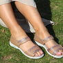 Homyped Dakota Womens Leather Wide Fit Sandals
