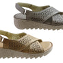 Orizonte Anthea Womens European Leather Comfortable Sandals