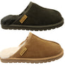 Hush Puppies Loch Mens Comfortable Open Back Slippers