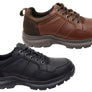 Hush Puppies Atlas Mens Extra Wide Width Leather Comfortable Shoes