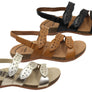 Scholl Orthaheel Able II Womens Comfortable Supportive Leather Sandals