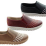 Usaflex Dolce Womens Comfortable Leather Slip On Shoes Made In Brazil