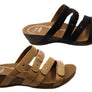 Scholl Orthaheel Jane Womens Comfortable Wedge Slides Sandals