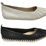 Bottero Namibia Womens Comfortable Leather Flats Shoes Made In Brazil