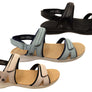 Revere Honduras Womens Comfortable Leather Adjustable Sandals