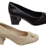 Comfortflex Renee Womens Leather Comfortable Heels Made In Brazil
