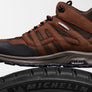 Hush Puppies Kayak Mens Brown Comfortable Leather Lace Up Boots