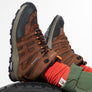 Hush Puppies Kayak Mens Brown Comfortable Leather Lace Up Boots