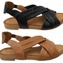 Orizonte Eticca Womens European Leather Comfortable Sandals