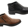 Pegada Xavier Mens Comfortable Leather Boots Made In Brazil