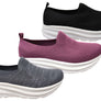 Kroten Womens Travelwalker Rise Slip On Wide Width Walking Shoes
