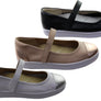 Scholl Orthaheel Rhonda Womens Supportive Leather Mary Jane Shoes