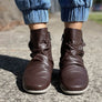 Flex & Go Loz Womens Comfortable Leather Ankle Boots Made In Portugal