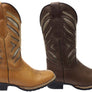 D Milton Cora Womens Comfortable Leather Western Cowboy Boots