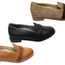 Scholl Orthaheel Tribe Loafer Womens Supportive Leather Comfort Shoes