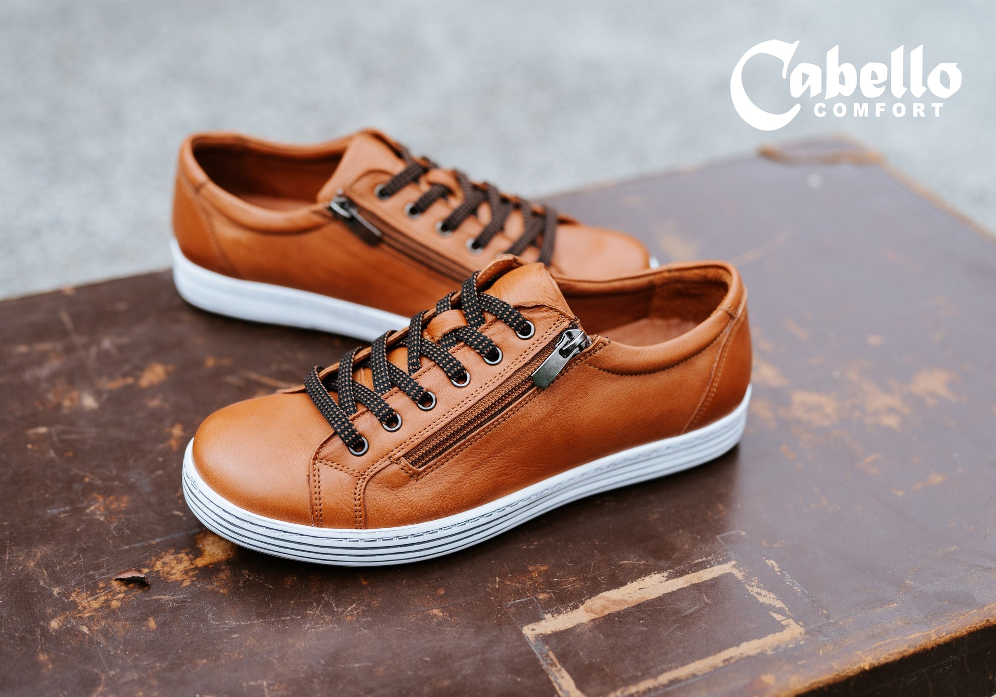 Cabello Comfort Unity Womens Leather European Casual Shoes