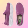 Kroten Womens Travelwalker Rise Slip On Wide Width Walking Shoes