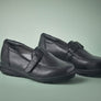 Scholl Orthaheel Virgo Womens Supportive Leather Comfort Loafers Shoes