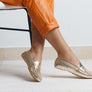 Savelli Stephanie Womens Comfort Leather Loafer Shoes Made In Brazil