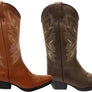 D Milton Eleanor Womens Comfortable Leather Western Cowboy Boots